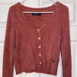 Abercrombie & Fitch Button-up Sweater